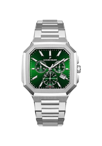 Jacques Philippe Jpqgc10113x6 Erkek Kol Saati Metalik Gri