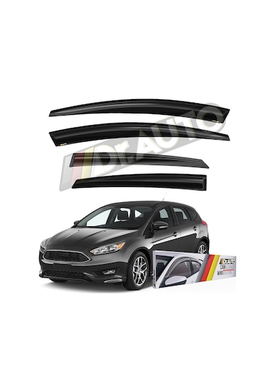Ford Focus 3 Hb Sd 2012-2018 Arası Cam Rüzgarlığı 4lü