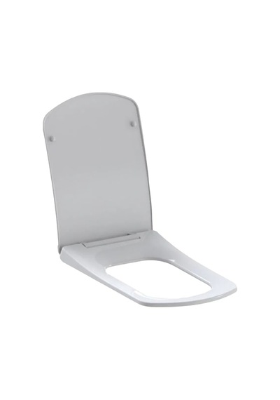 Kare Slim Klozet Kapağı Sessiz Kapanma Dayanıklı Tasarım Standart