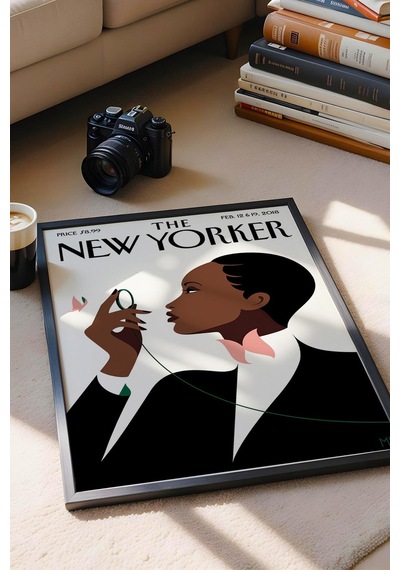 The New Yorker Çerçeveli Tablo February 12 2018