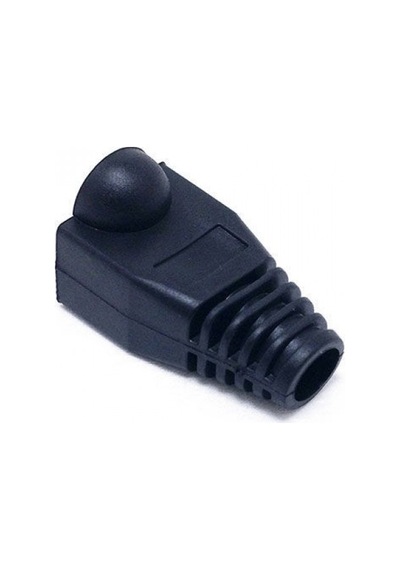 Rj45 Cover Cat5,cat6 Uyumlu Cover Koruyucu Kılıf 100 Adet Siyah