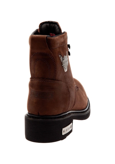 Harley Davidson Gibson Dark Brown Nubuk Erkek Bot Kahverengi