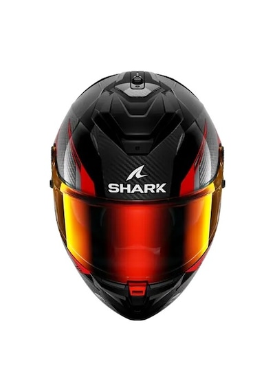 Shark Spartan Gt Pro Kultram Carbon Kapalı Kask Kırmızı - Siyah