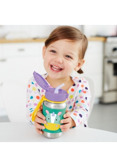 Buradabulabilirsin Zoo Pipetli Paslanmaz Çelik Suluk 350 Ml Unicorn Renk: Unicorn Bbz Çok Renkli