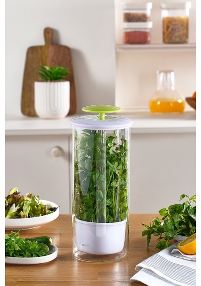 Karaca Herbal Eco Cam Sebze Saklama Kabı 550 ml