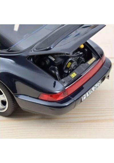 Norev Porsche 911 Carrera 4 Targa 1991 Blue Metallic
