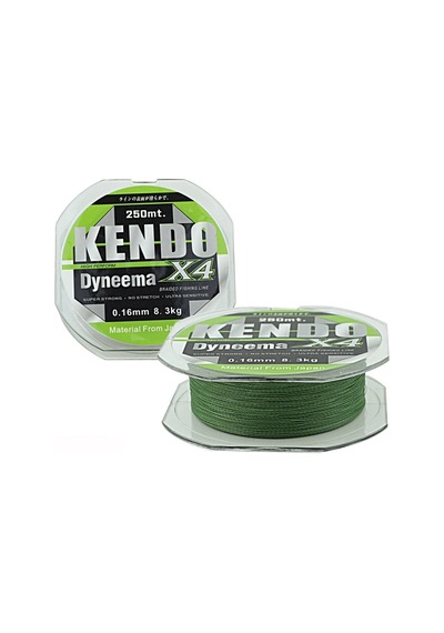 Kendo Dynema 4b Green 120m İp Misina Kalınlık Mm : 0,18mm