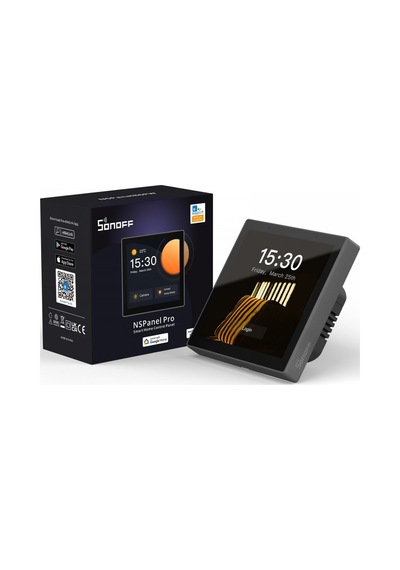 Sonoff Ns Panel Pro Siyah - Akıllı Ev Kontrol Paneli