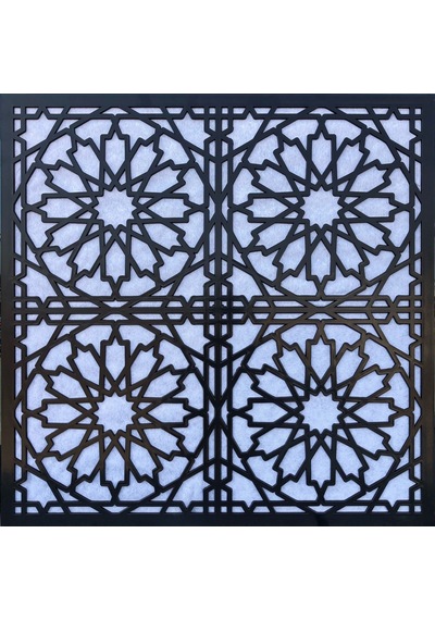 Decopanel Selçuk 60 60 Siyah
