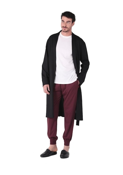 D's Damat 224001 Erkek Rob. Takımı 4'lü Set Siyah