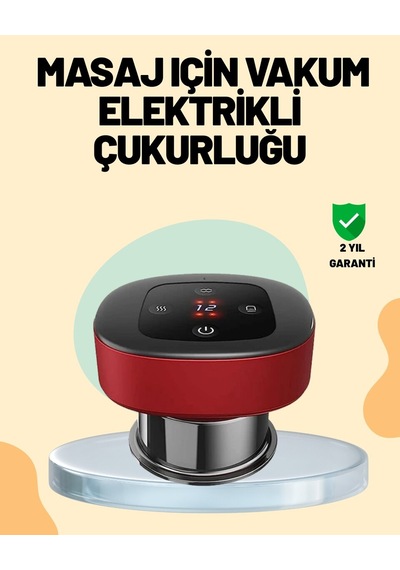 4 Ü 1 Arada Elektrikli Çukurluk Masaj Seti Isı Masaj Ve Kırmızı Işık Mh-hs6549-5727