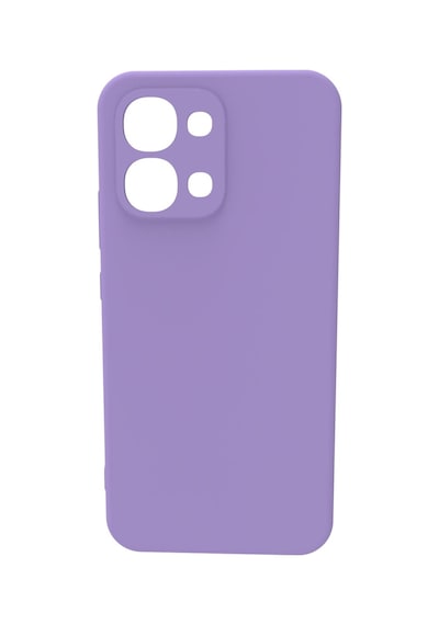 Oppo A6 Pro Kılıf Kamera Korumalı Silikon Rubber Arka Kapak Lila
