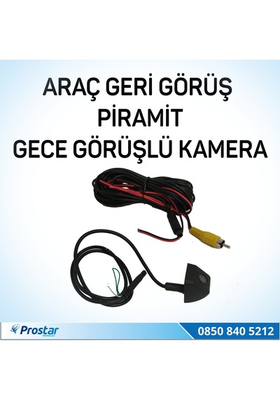 Geri Görüş Kamerası Piramit Tip Geri Vites Kamerası