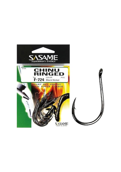 Sasame Chinu Ringed F-724 Olta İğnesi No: 3/0