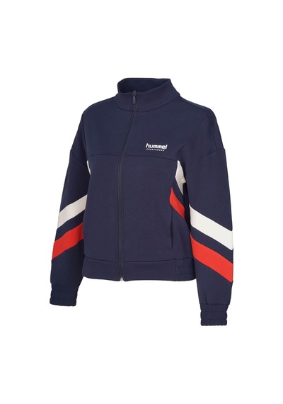 Hummel Sentido 922504-7459 Zip Lacivert Kadın Ceket