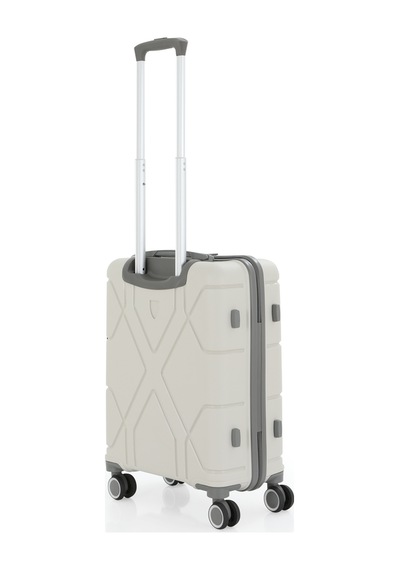 Mçs Group Mçs Polipropilen Valiz V375 55 Cm S23sy100000155 00424 Kemik - Gri