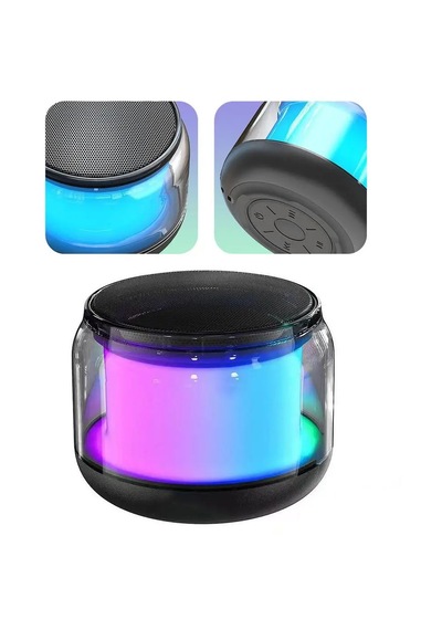 Dvıp Q1 360 Taşınabilir Sound Bluetooth Hoparlör, Ambiyans Aydınlatma, Tf/sd Kart, Hifi