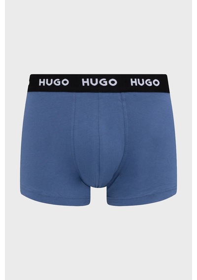 Hugo Erkek Boxer 50532550 976 Mavi-siyah Mavi-siyah