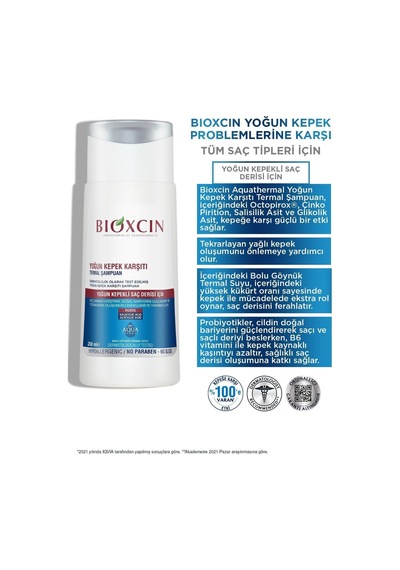 Aqua Thermal Yoğun Kepek Karşıtı Şampuan Ds 200ml 2'li