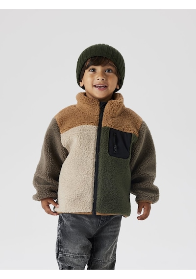 Name It Nmmmonico Teddy Unisex Çocuk Ceket 13243916 Çok Renkli