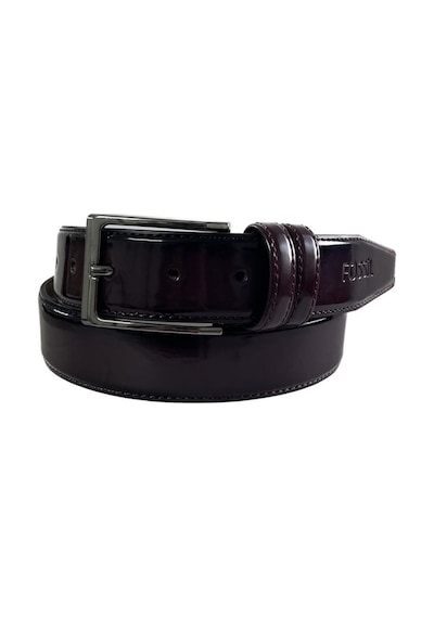 Fossil Bordo Rugan Suni Deri 3,5 Cm Erkek Kemeri 105 Taba