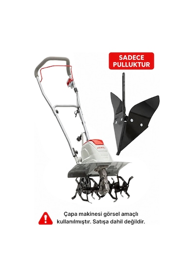 Ikra Flexo Fem 1500 W Elektrikli Çapa Makinesi Pulluğu (Sadece Pulluk Satışıdır)