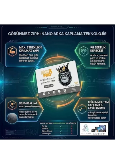 Motorola Edge 70 Fusion  Nano Ekran Koruyucu 0.20 Mm İle Ekstra Koruma Maxxpro - Hd