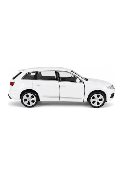 Welly 43706 Audi Q7 1:36 Ölçek 12 Cm Çek Bırak Diecast Beyaz Metal Model Araba