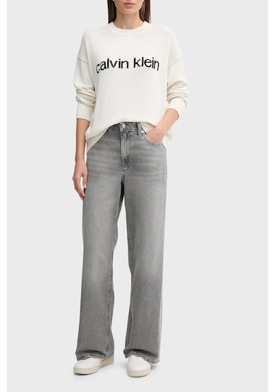 Calvin Klein Bayan Kazak Lv047c311g Yas Beyaz Beyaz