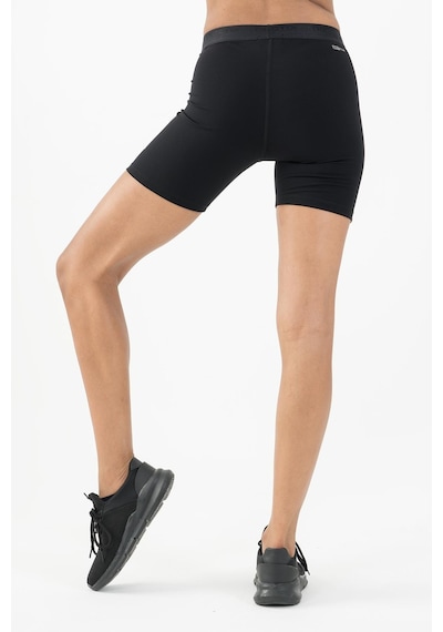Maraton Active Slimfit Kadın Şort Fitness Siyah Şort 22283-siyah