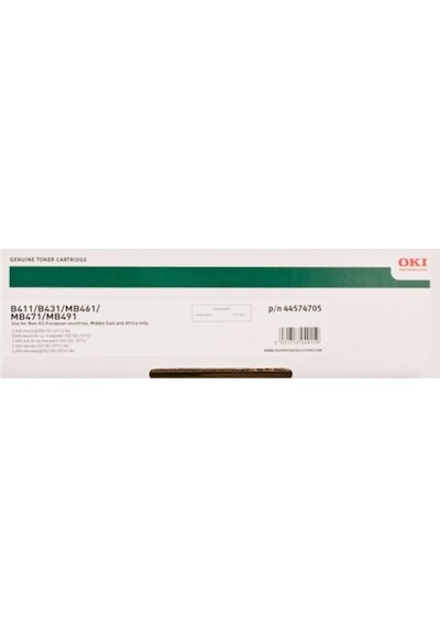 Oki Mb461 /Mb471/Mb491 Siyah Toner 44574705 (3.000 Sayfa)