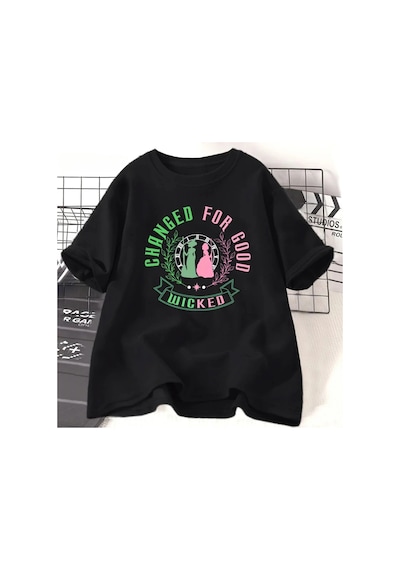 Startmore Beyaz Kötü İyi Defy Yerçekimi Kötü Müzikal Sihirbazı Grafik Tees Siyah