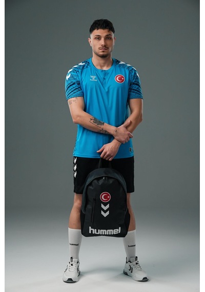 Hummel Milli Takım Line Kamp Tişört Turkuaz