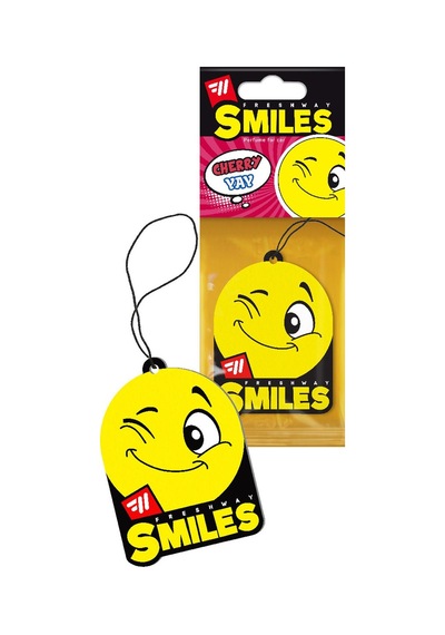 Fresh Way Dry Smile Kağıt Asma Koku Cherry