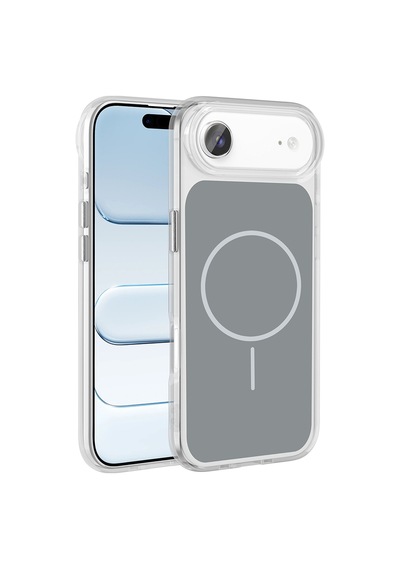 Nihcase Apple Uyumlu iPhone 17 Air Kılıf İkonik Metal Tuşlu Manyetik Şarj Kapak