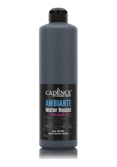 Cadence Ambıente Suya Day. Akr. Boya Aw-23 Antrasit Siyah 500ml + Katalizör 20gr 0,15 L