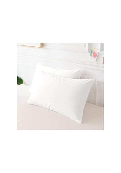 Düz Pamuklu 2'li Yastık Kılıfı 50x70 Beyaz, Tyc81zaf7n170530589770180 Çok Renkli