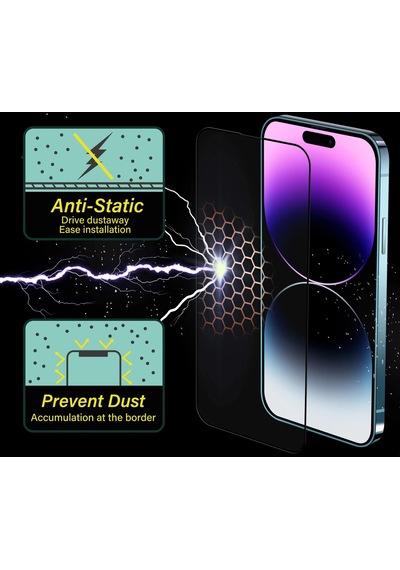 Rm Note 8 Redmi Antistatik Cam Tam Kaplayan Ekran Koruyucu