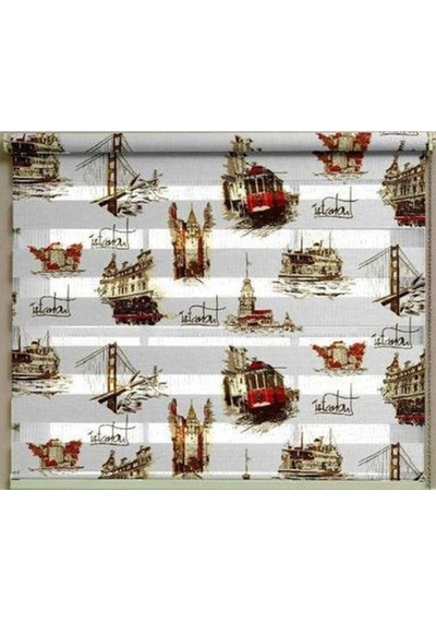 Zebraevim Istanbul Zebra Stor Perde (41664427)