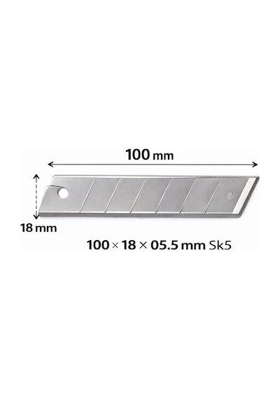 Profesyonel Cam Kazıma Bıçağı, Sk5 Çelik Keskin Uç, Abs Ergonomik Sap, 100x18 Mm, 2 Yedek Bıçaklı Cam Ve Yüze Diğer