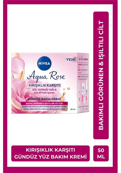 Nivea Aqua Rose   Gündüz Bakım Kremi 50 ML
