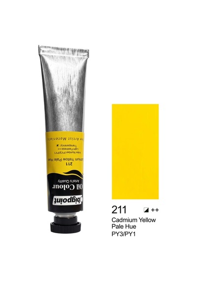 Bigpoint Yağlı Boya 45 Ml Cadmium Yellow Pale Hue 211 X 6 Adet Diğer