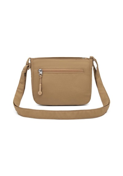 Smart Bags Mikro Poly Kumaş Postacı Kadın Çantası 3340 Kahve
