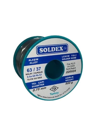 Lehim Teli 0.75mm 500gr Sn63 - Pb37 63/37
