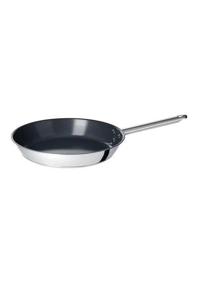Ikea 365+ Tava 28 Cm Krom - Siyah 1 Parça Gümüş - Siyah