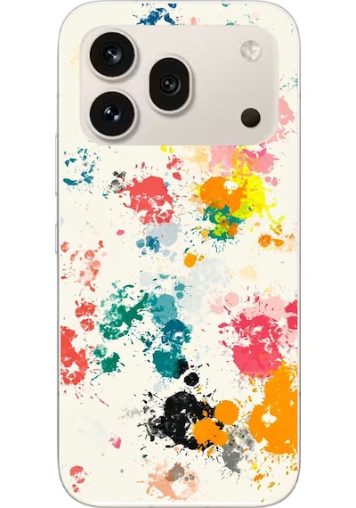 Honor 600 Pro Uyumlu Renkli Boyalar Baskılı Silikon Kılıf