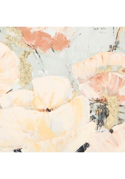Soft Flowers Yağlı Boya Tablo 100x100 Cm