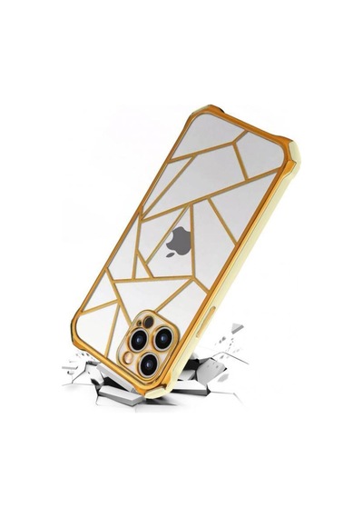 Apple Uyumlu iPhone 13 Pro Elektro Lazer - Darbe Emici - Kamera Korumalı Lüks Lazer Kılıf Arka Kapak 8774 Turkuaz