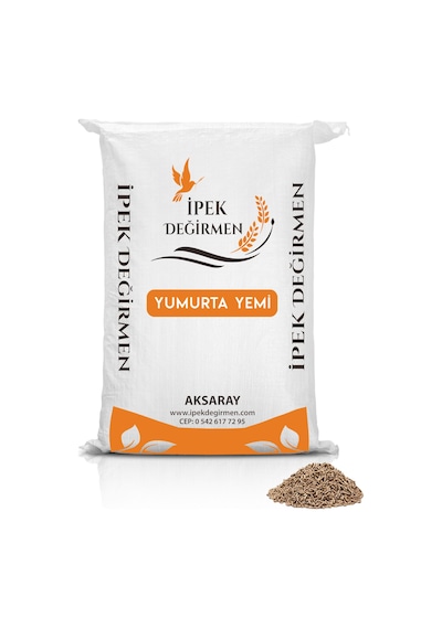 İpek Değirmen Yumurta Verimini Arttıran Tavuk Pelet Yemi 20  Kg