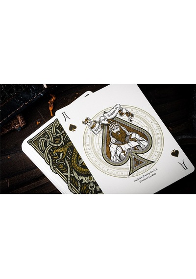 Twpcc The Keys Of Solomon Golden Grimoire Premium Oyun Kağıdı Limited Edition Koleksiyonluk İskambil Kartları